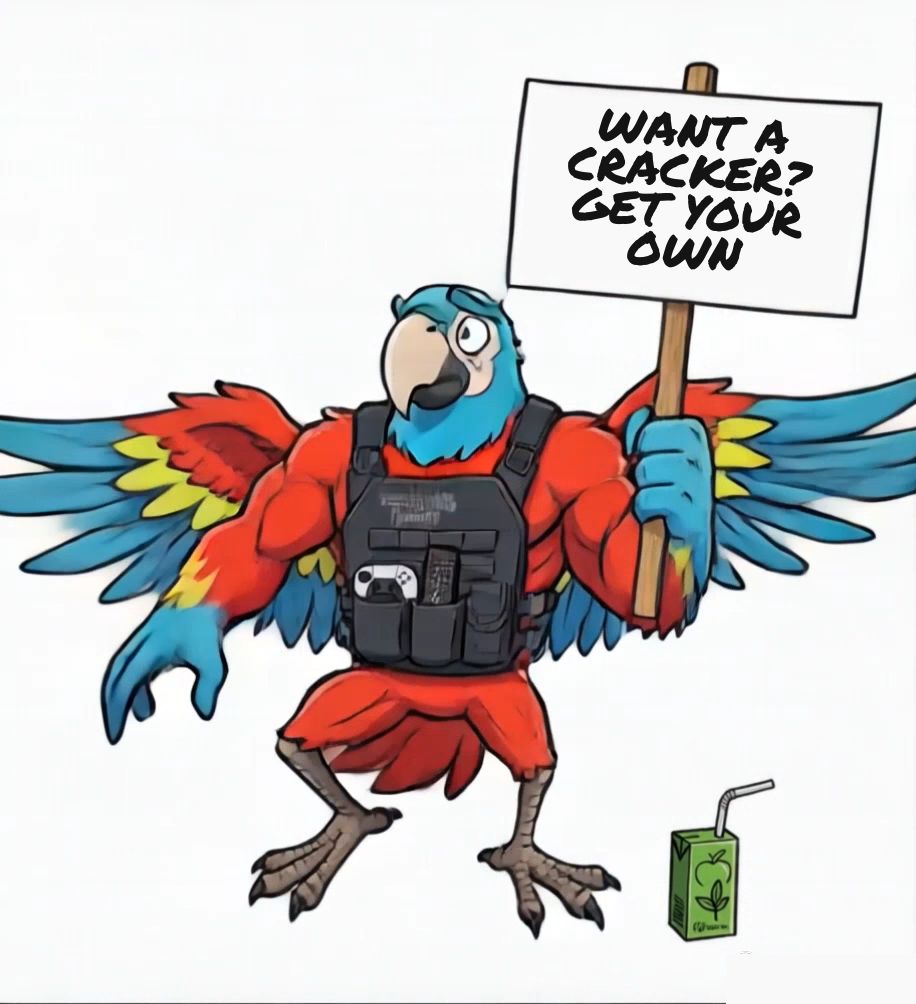 Protesting Parrot - Meme Gallery